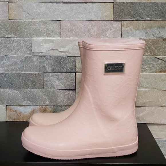 💥 MOOV Boot LE SIGNATURE Rubber/Sheepskin Mid Calf - Picture 2 of 8